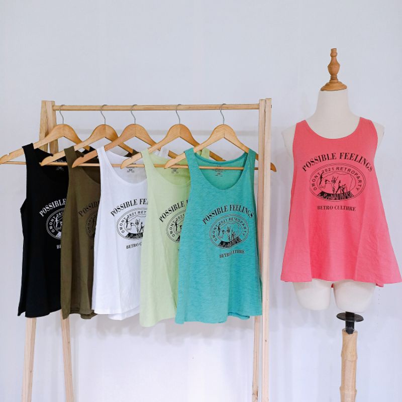 Áo ba lỗ áo tanktop nữ cotton thun giấy giá rẽ mẫu mới Hàn Quốc đơn giản hottrend bán chạy nhất