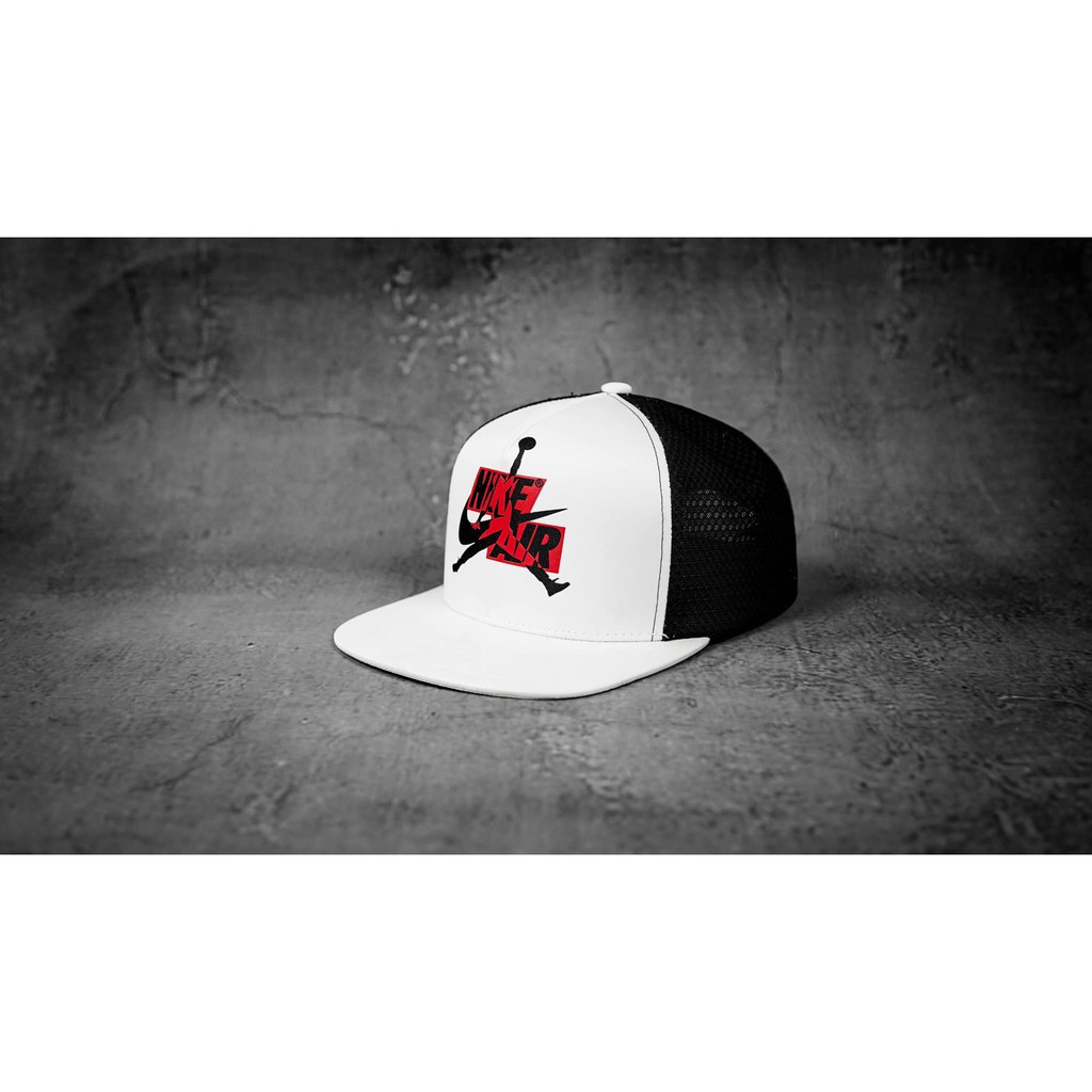 Mũ Snapback Nón Kết Cao Cấp Jordan White 2021