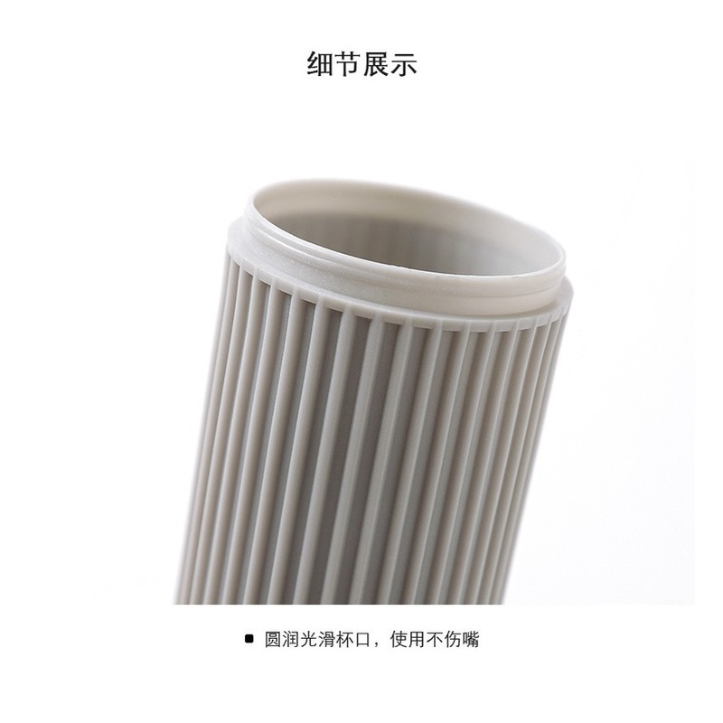 Bộ Hộp Đựng Bàn Chải Đánh Răng Và Cốc Súc Miệng Di Động Phong Cách Nhật Bản Tiện Dụng