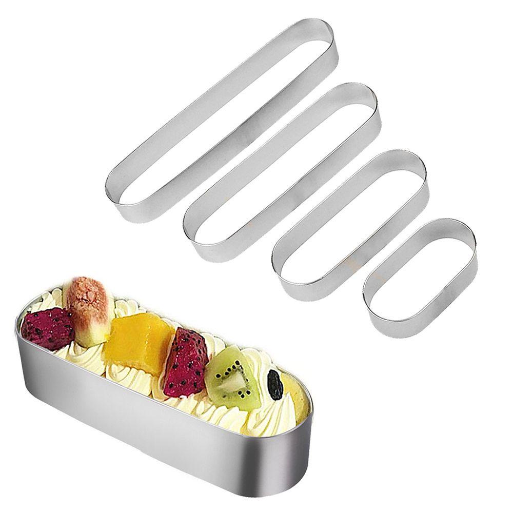 AUGUSTINA Khuôn Cắt Bánh Hình Oval Siêu Bền Tiện Dụng