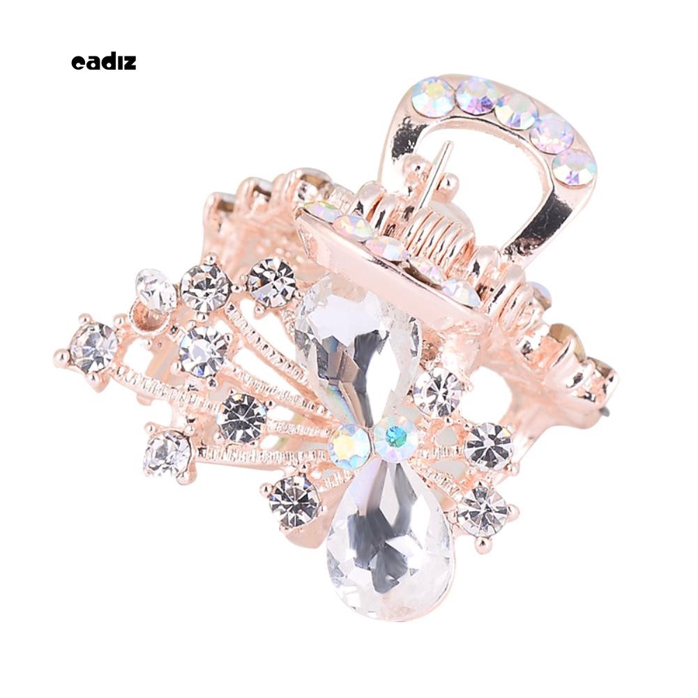 Kẹp Tóc Nơ Đính Đá Lấp Lánh