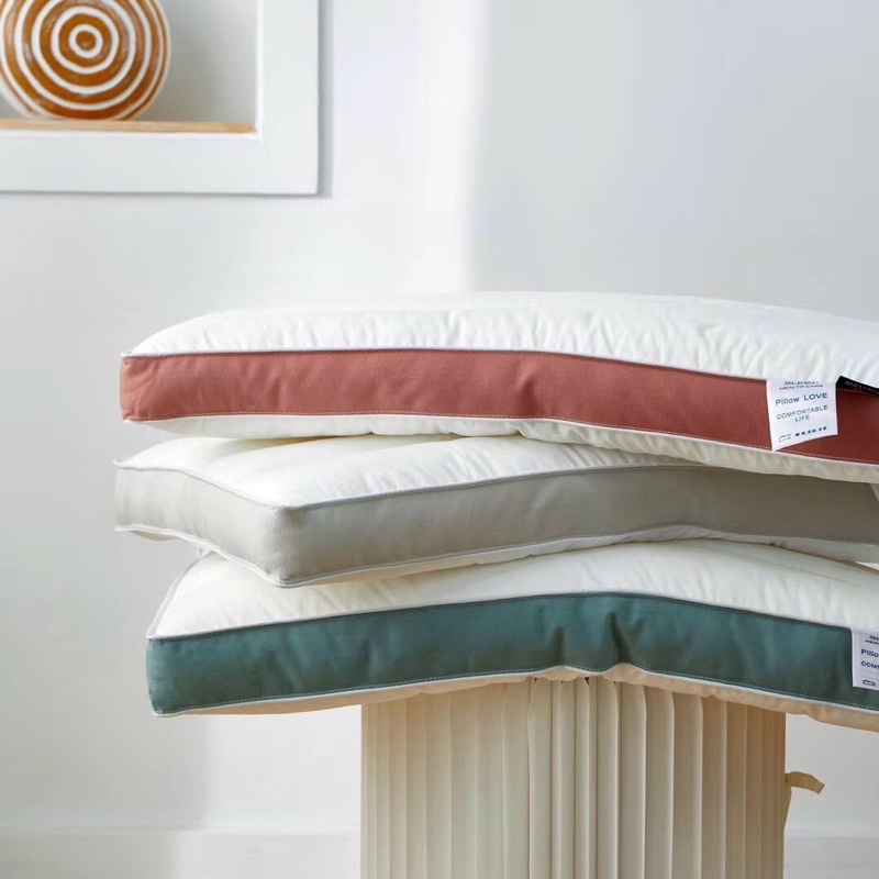 Shinbedding_ Gối Cao Cấp Bông Lông Vũ Mềm Êm Ngủ Siêu Ngon Giấc