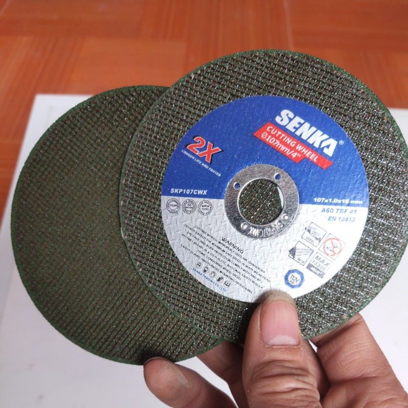 Chuyên cắt sắt, inox 107mm hiệu Senka. Đá cắt sắt, inox SIÊU BÉN - Chính hãng