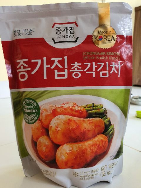 Kim chi củ cải Hàn Quốc Chongga 1kg