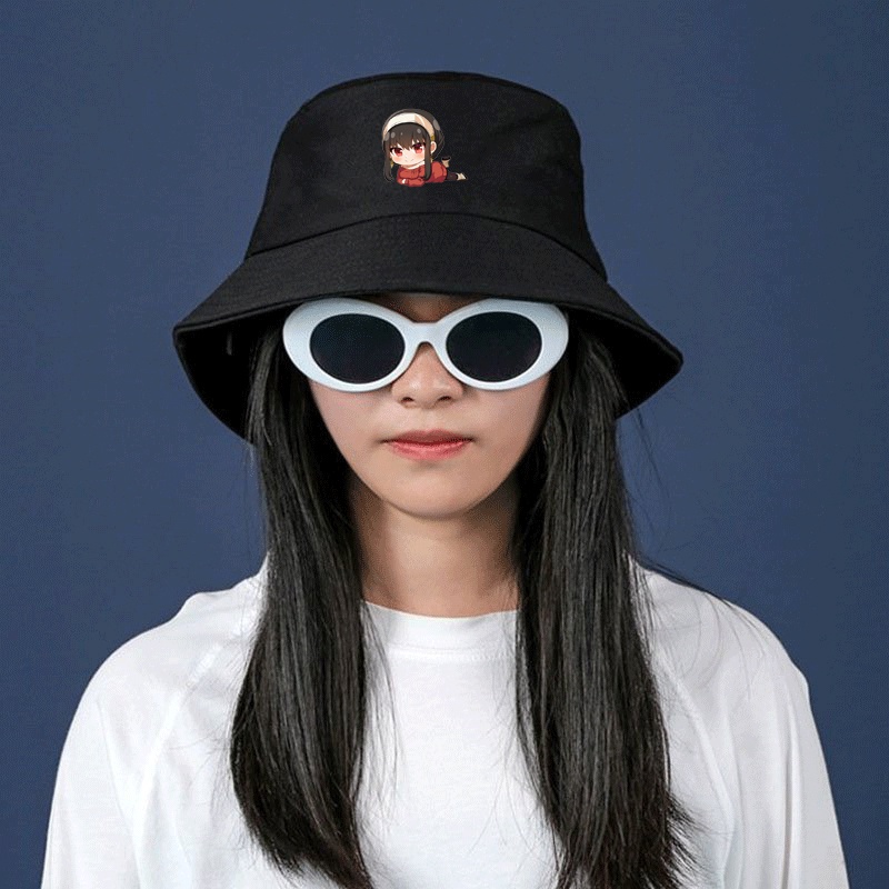 Mũ bucket in hình SPY x Family ver nằm gia đình điệp viên anime chibi tiện lợi thời trang quà tặng idol cpop