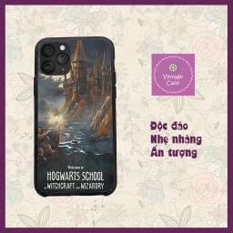 Ốp Lưng Harry Potter welcome to Hogwarts school Iphone 5 đến Xs/Xs Max/11/11 Promax/12/12 Promax CHU6HP21011