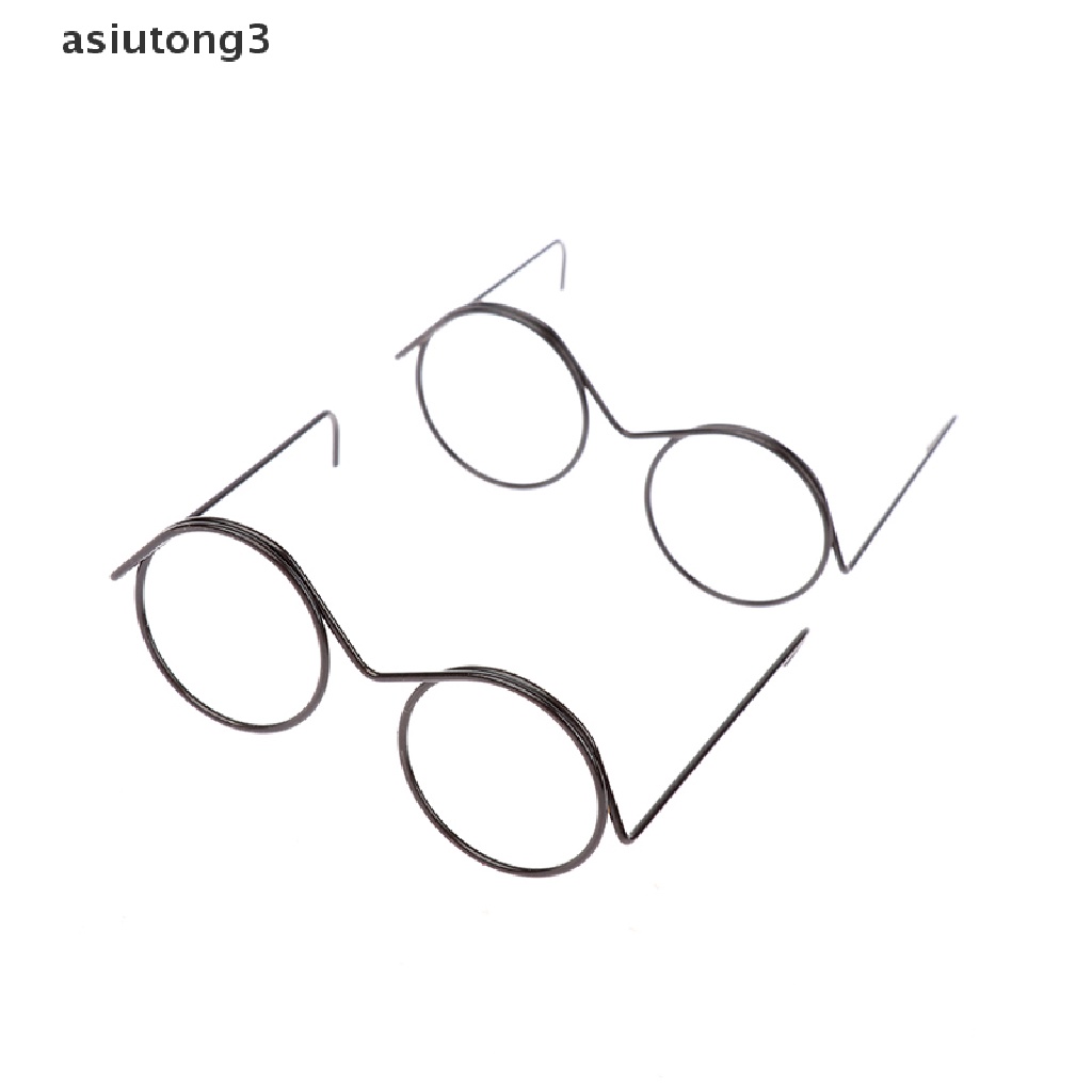 Set 1/2/5/10 mắt kính không tròng thời trang cho búp bê