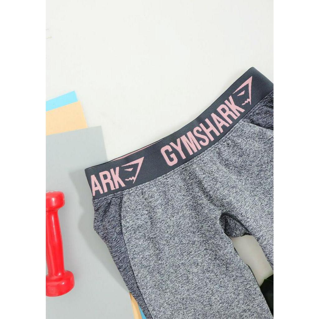 Legging dệt Gymsh4rk lưng chun thêu chữ