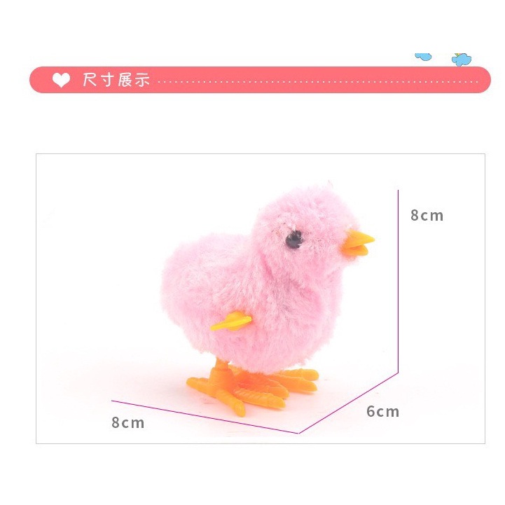 Gà con chạy bằng dây cót