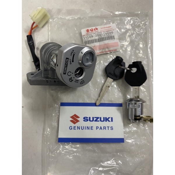 bộ ổ khoá smash revo(khóa từ) shogun 125 suzuki chính hãng