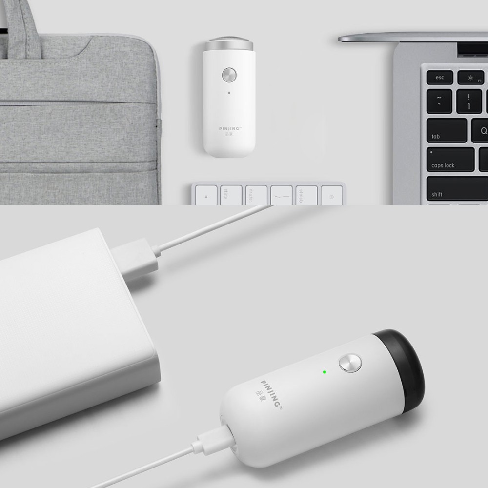 Máy cạo râu điện Xiaomi thiết kế nhỏ gọn bỏ túi tiện dụng