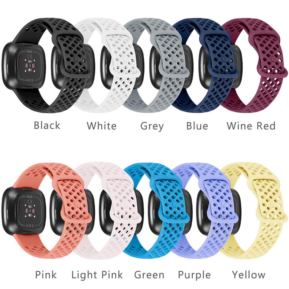 Dây Đeo Chống Trượt Bảo Vệ Cho Đồng Hồ Fitbit Versa 3 Fitbit Sense