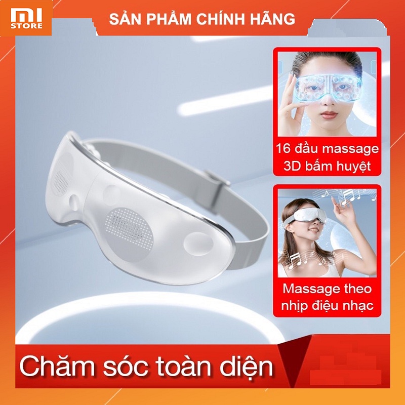 Máy massage mắt Xiaomi Jeeback E9 - Massage bấm huyệt kết nối bluetooth xung nhịp theo âm nhạc