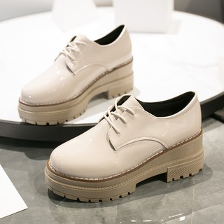 Giày oxford đế xuồng 7cm trẻ trung năng động