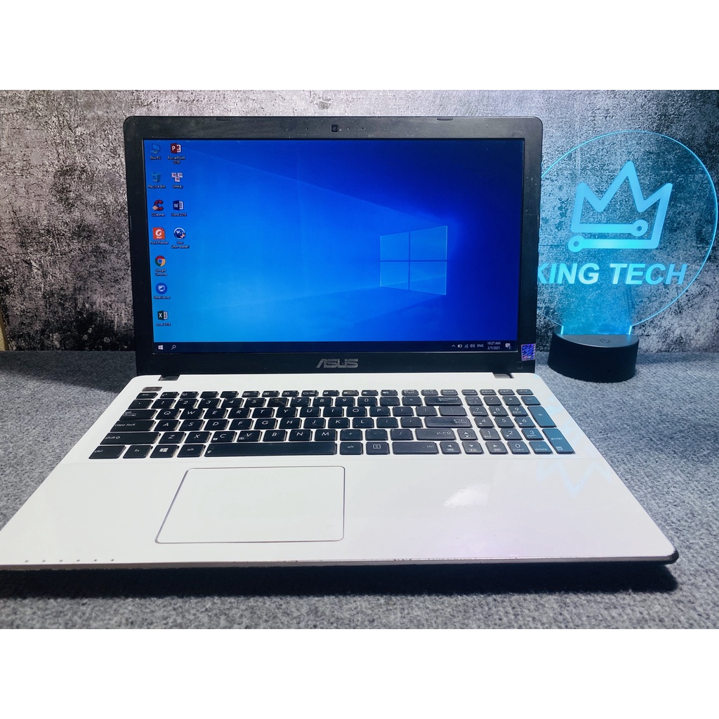 Laptop Cũ Asus X550L Trắng Mỏng Nhẹ Core i5 / Ram 8gb / ssd / card màn hình vga rời 2gb / Chơi Game, Đồ Họa Cực Khủng