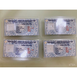 Đá gắn răng ( kim cương nhân tạo)