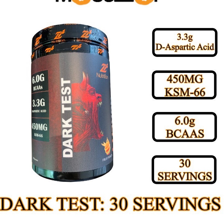 Z NUTRITION DARK TEST TĂNG TESTOSTERONE TĂNG SỨC MẠNH BỔ SUNG BCAA 30 SERVING