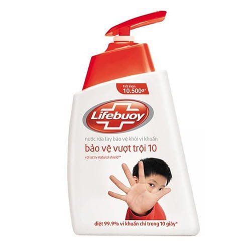 Nước Rửa Tay Lifeboy Bảo vệ khỏi vi khuẩn 500g