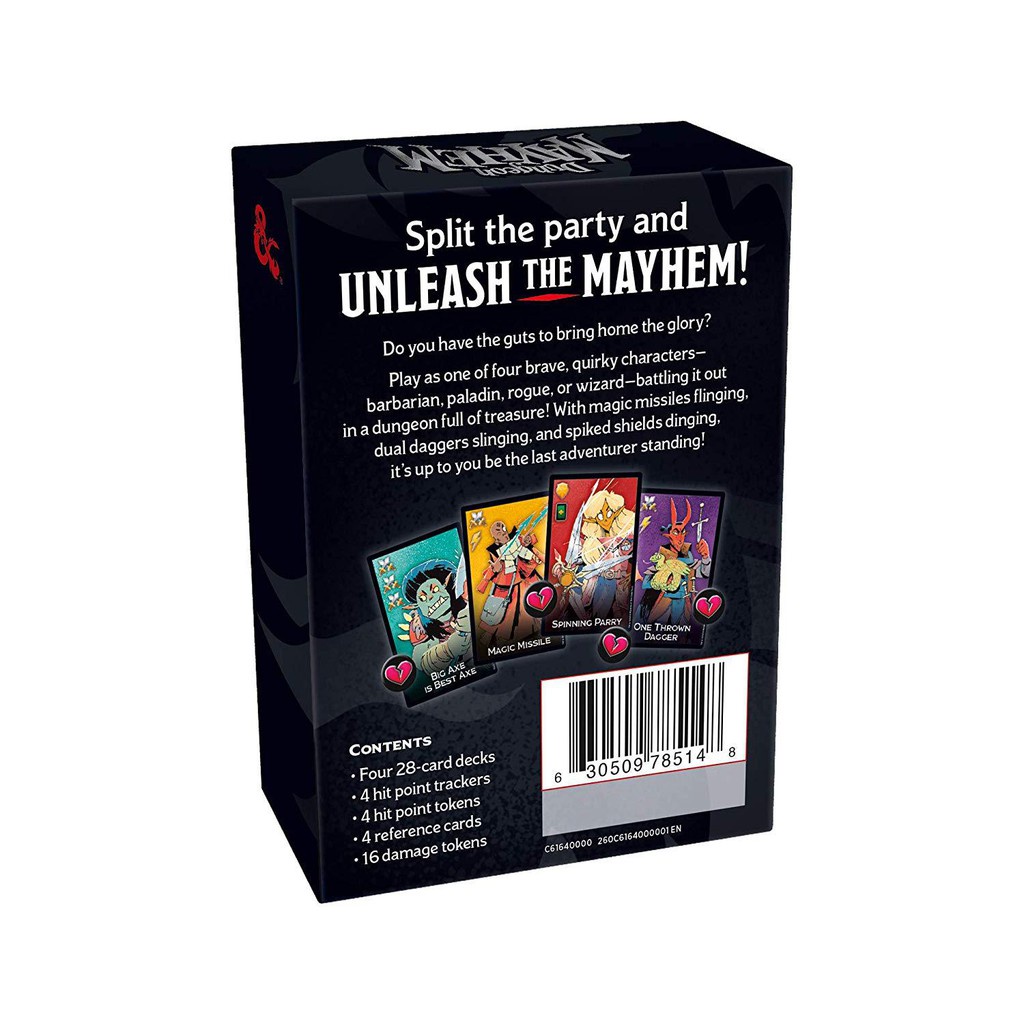 Dungeon Mayhem | Bộ Thẻ Trò Chơi Dungeons & Dragons Vui Nhộn Thú Vị