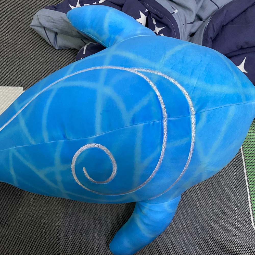 Thú Nhồi Bông Hình Cá Voi Mihoyo Genshin Tartaglia