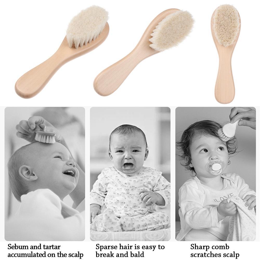 Lược Chải Tóc Tự Nhiên Dành Cho Trẻ Sơ Sinh