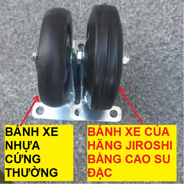 [Mã LIFEHL50K giảm 10% đơn 200K] Xe Đẩy Hàng Tải 300kg JIROSHI Gấp Gọn Sàn Xe Lớn - Công Nghê Nhật Bản