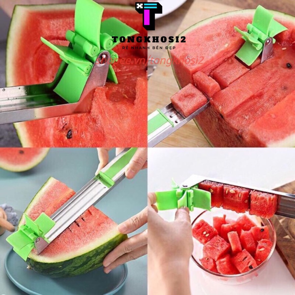 Dụng cụ cắt dưa hấu thông minh- Dao gọt dưa hấu tách miếng ❤️ 𝗚𝗜𝗔𝗗𝗨𝗡𝗚𝗛𝗔𝗡𝗢𝗜𝟯𝟵 ❤️