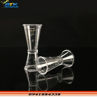 Ca Đong 2 Đầu Nhựa - Ly Đong Nhựa - Jigger Nhựa