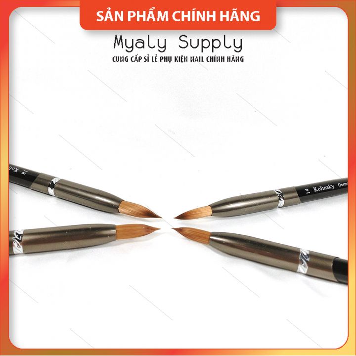 Cọ Đắp Bột Móng Nail Germany số 12, 14, 16, 18