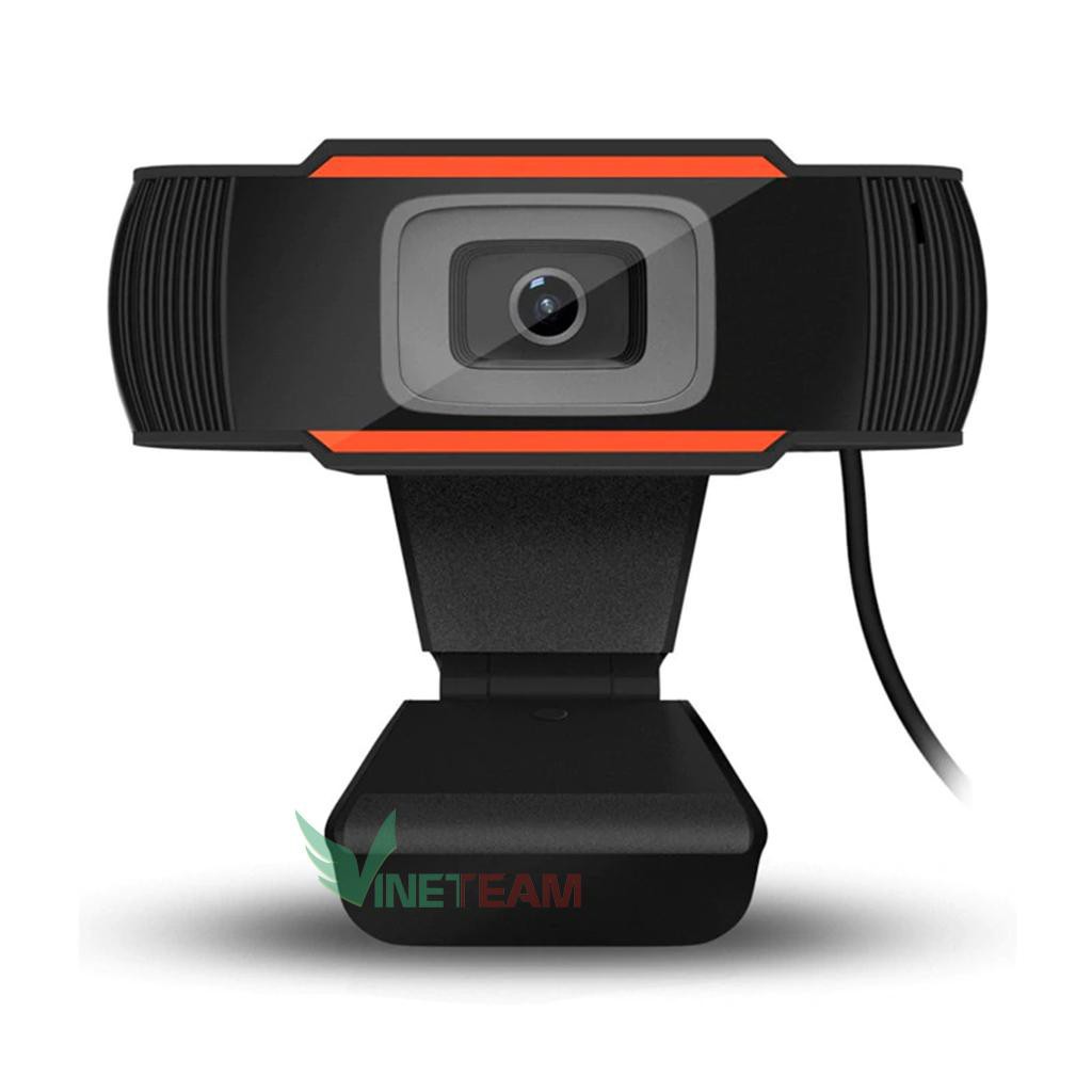 Webcam HD 720p kẹp màn hình - Thu hình cho máy tính, pc, TV, để bàn - dạy học trực tuyến- học online VINETTEAM- dc4062 | BigBuy360 - bigbuy360.vn