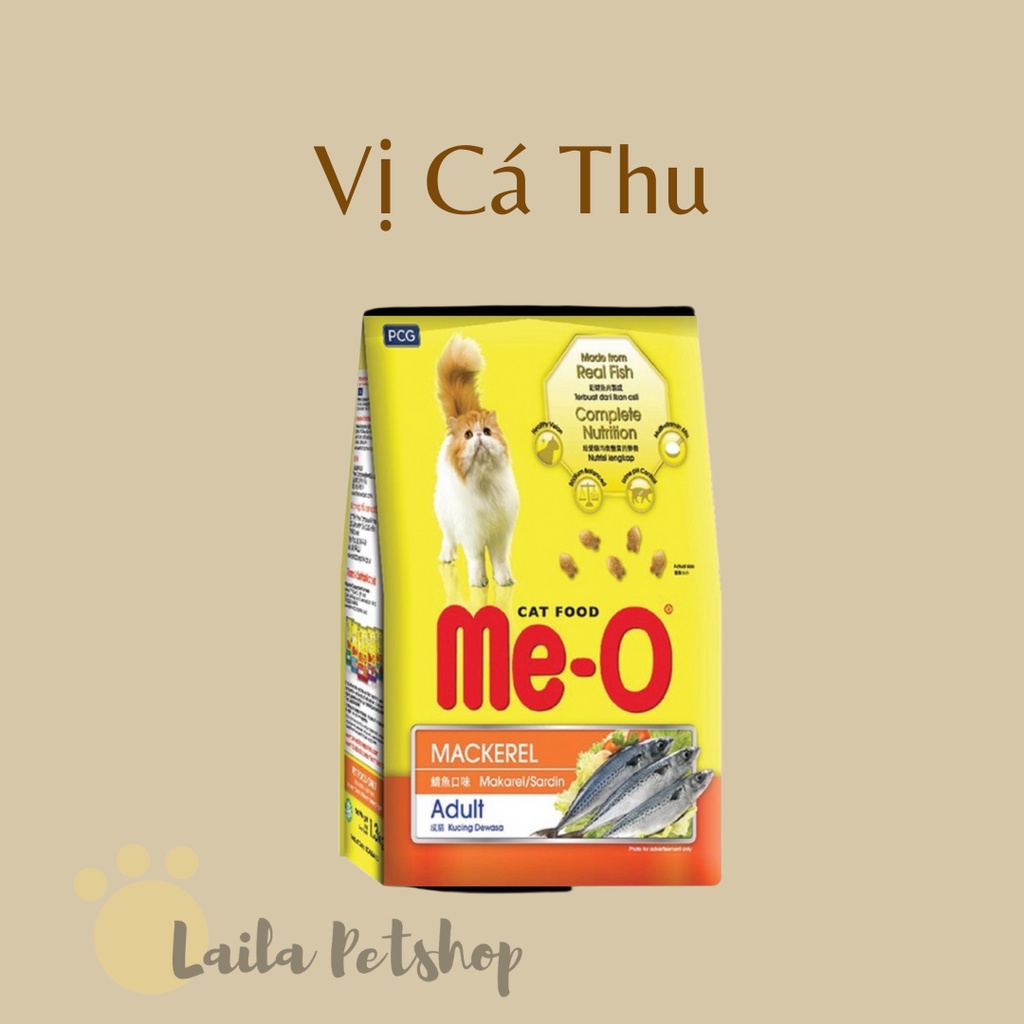 Hạt Thức Ăn ME-O Cho Mèo Trưởng Thành Gói 1.2Kg