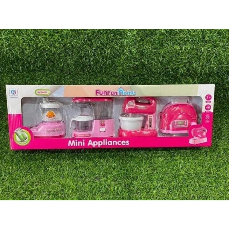 Bộ Đồ Chơi Nhà Bếp 4 Món, Dùng Pin !!!( không kèm pin)
