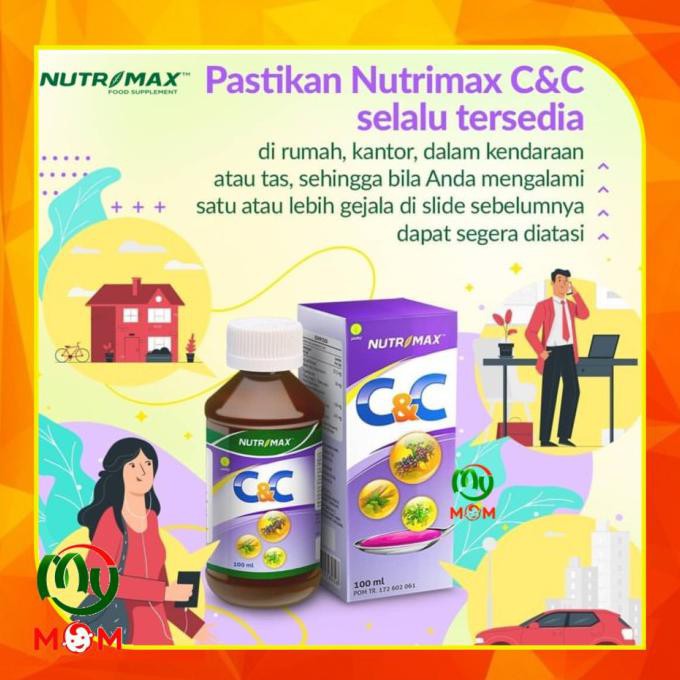 (Hàng Mới Về) Tinh Chất Bpom Nutrimax C & C Syrup 100ml / Cnc C & C / Vitamin C Cho Cough
