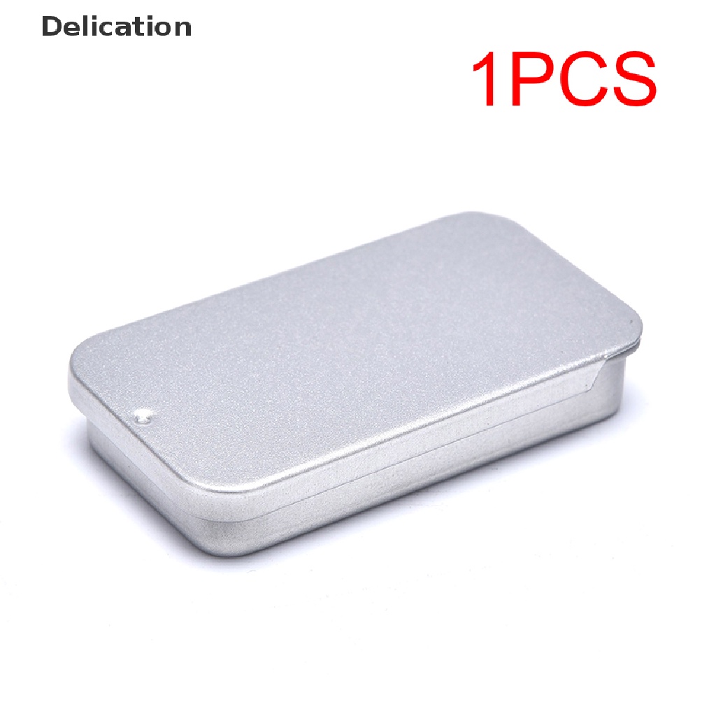Hộp Sắt Đựng Trang Sức / Kẹo / Trang Sức Có Nắp Trượt Tiện Dụng