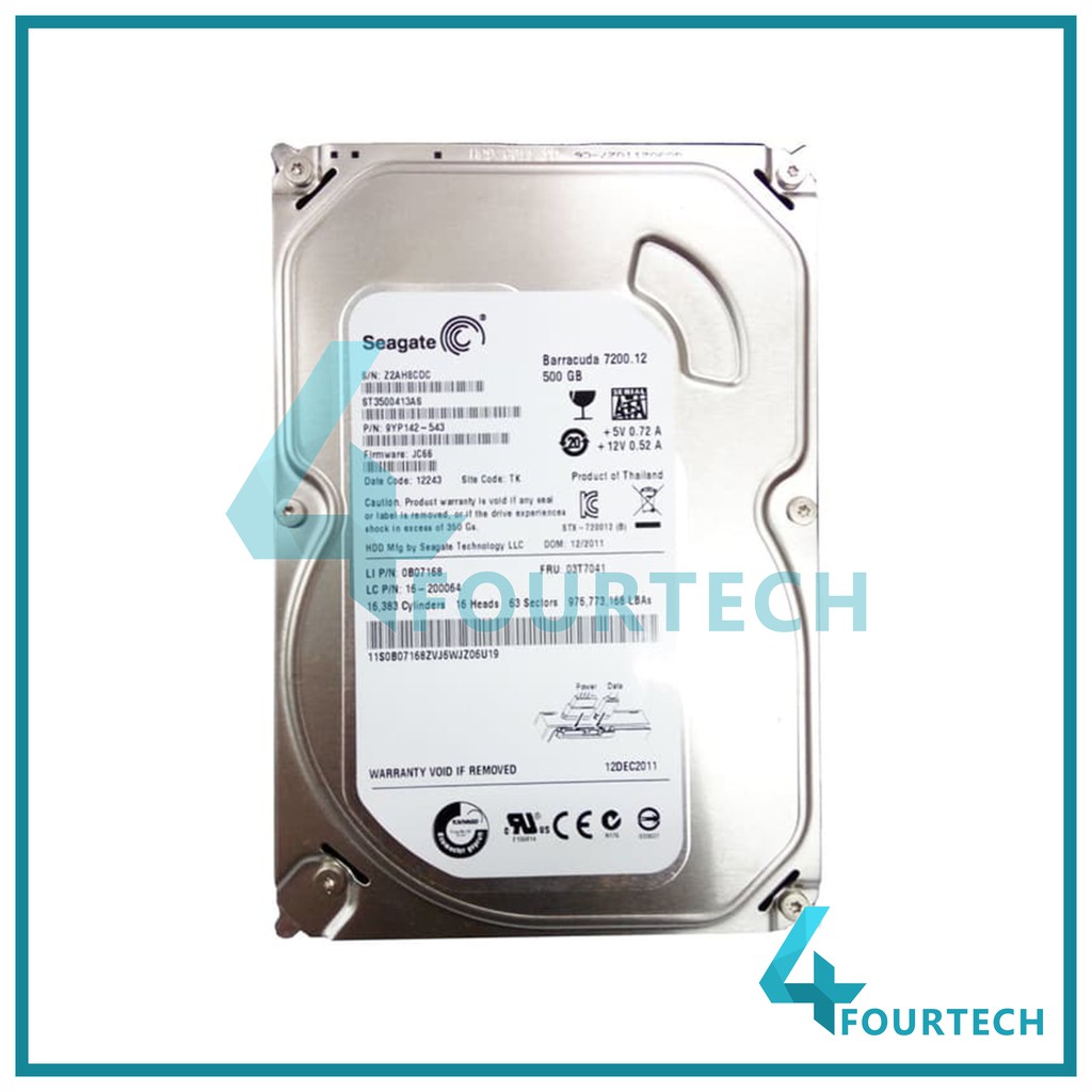 Ổ Cứng Seagate 7200rpm 500g Chất Lượng Cao | BigBuy360 - bigbuy360.vn