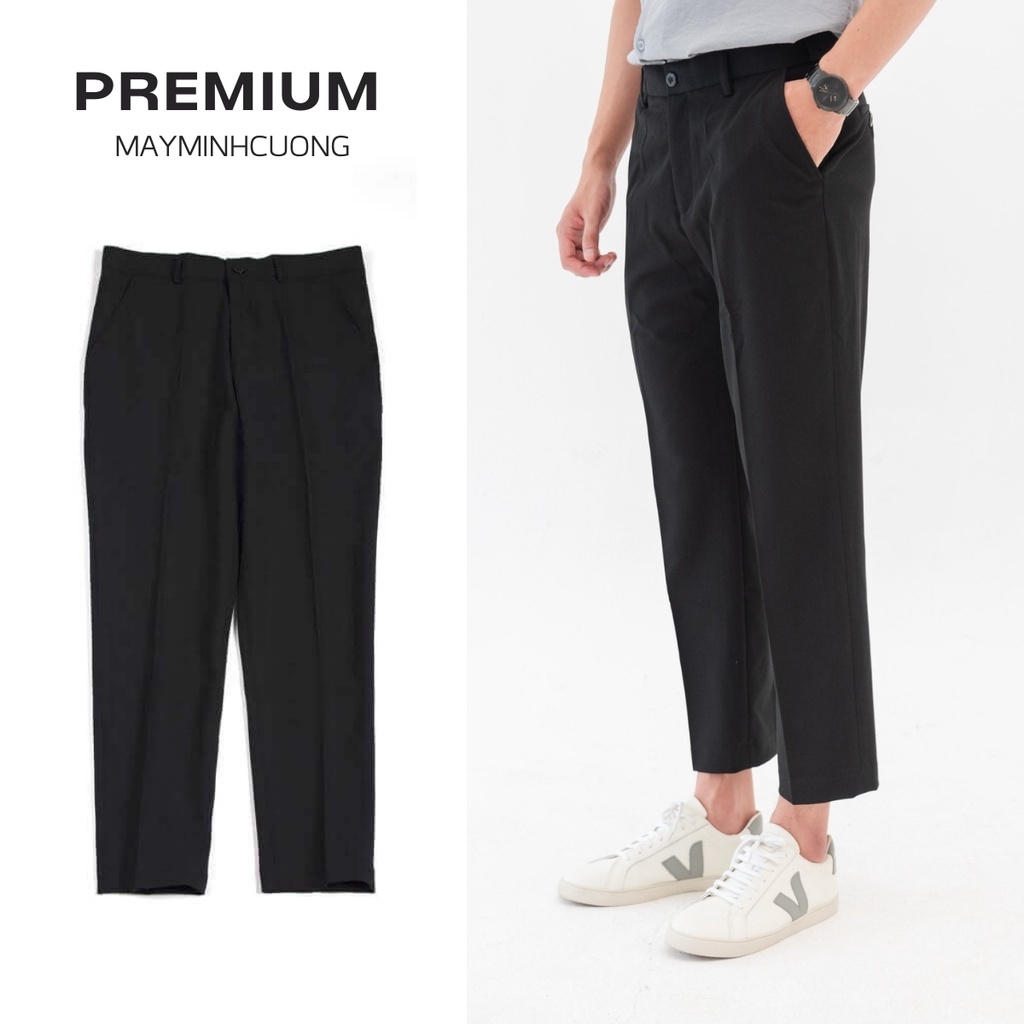 Quần tây baggy nam đẹp form rộng (4 màu đen, trắng, xanh và ghi xám) - JBA01 - Hàng mới về