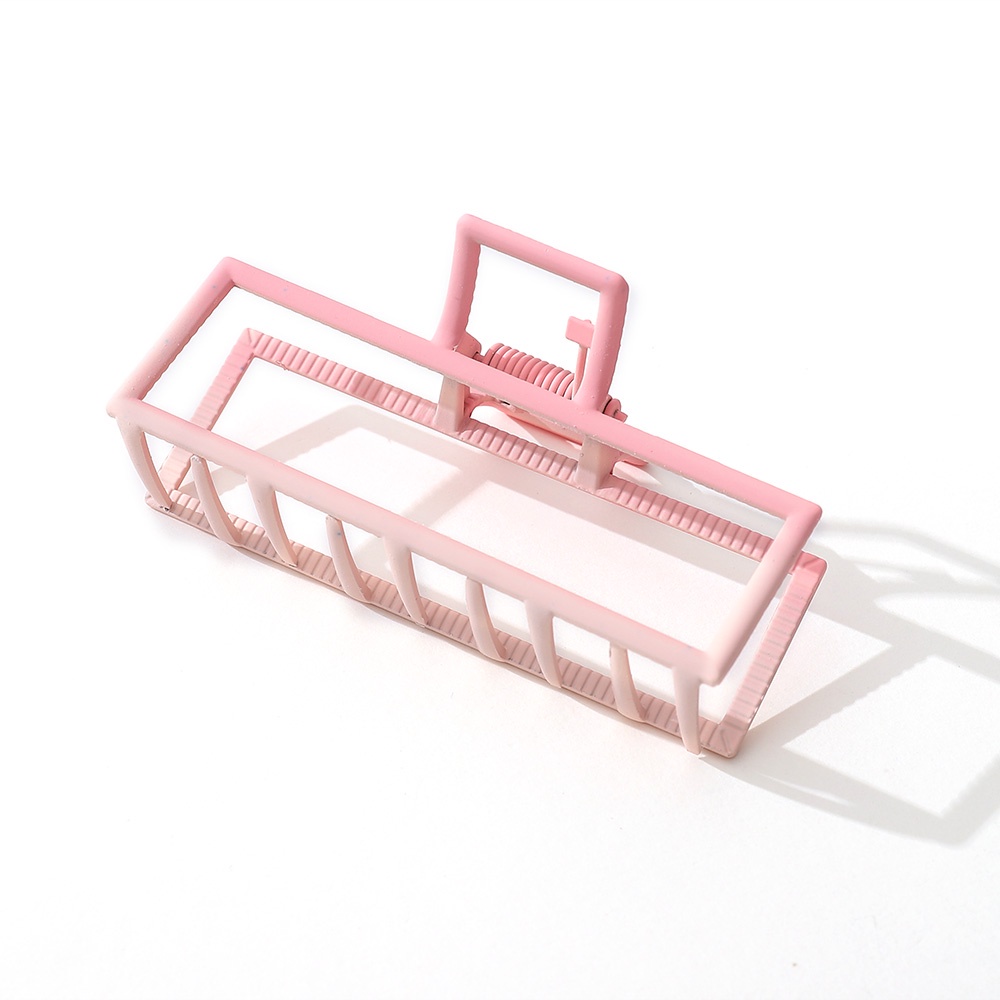 Kẹp Tóc Hình Hoa Tulip Màu Hồng Gradient Bằng Kim Loại Thời Trang Cho Nữ