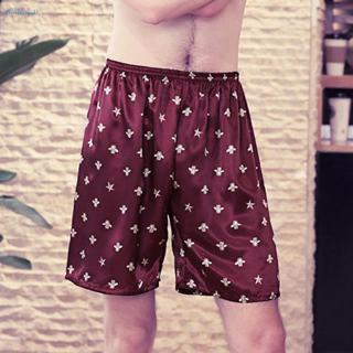 Bộ Đồ Ngủ Vải Lụa Satin Thoáng Mát Cho Nam
