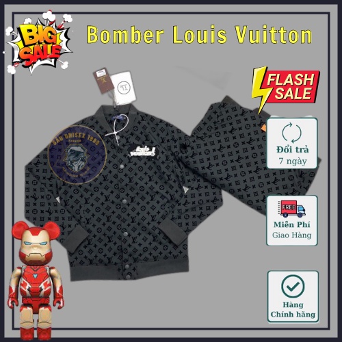 Áo Bomber LouisVuitton - Áo Bomber Mùa Đông