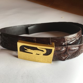 Dây nịt nam Thắt Lưng da Doanh Nhân Da cá sấu Thật 2 Lớp thời trang | BigBuy360 - bigbuy360.vn