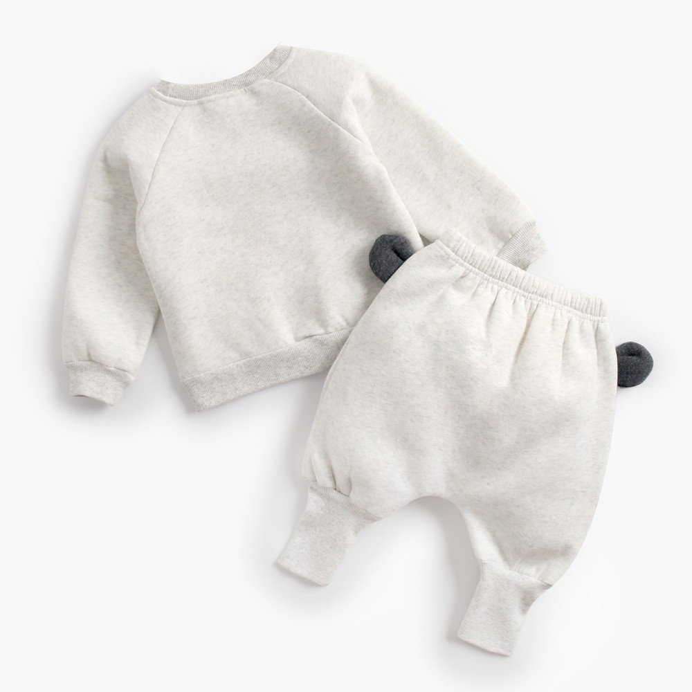 Set Đồ Sanlutoz Chất Liệu Cotton Kiểu Hoạt Hình Thời Trang Mùa Đông Cho Bé