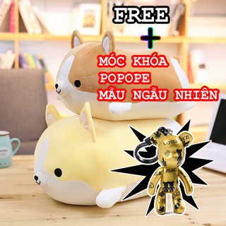 TẶNG KÈM 1 MÓC KHÓA GẤU POPOBE HÀNG LOẠI TỐT Thú nhồi bông hình chó Corgi đáng yêu TNB234 Andhere