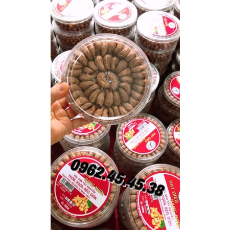 1KG Hạt điều nguyên hạt rang muối xếp hoa ĐĂK LĂK loại 1 thơm ngon giòn