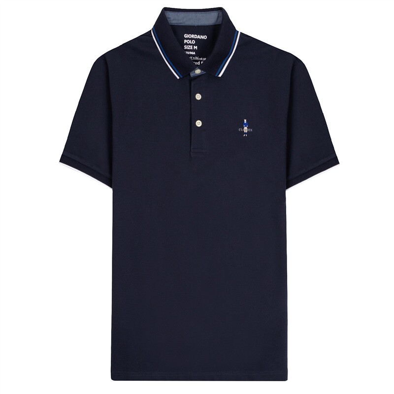 [Mã WABRWM12 giảm 10% đơn 99K] Áo Thun Nam Có Cổ Polo Giordano 01019260 | BigBuy360 - bigbuy360.vn