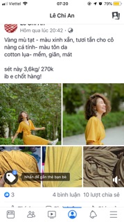 vải cotton lụa mát lạnh mềm rũ Pham Thuy