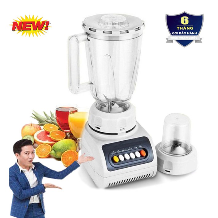 Máy xay sinh tố Markedon đa năng 2 cối - 5 chế độ xay cao cấp