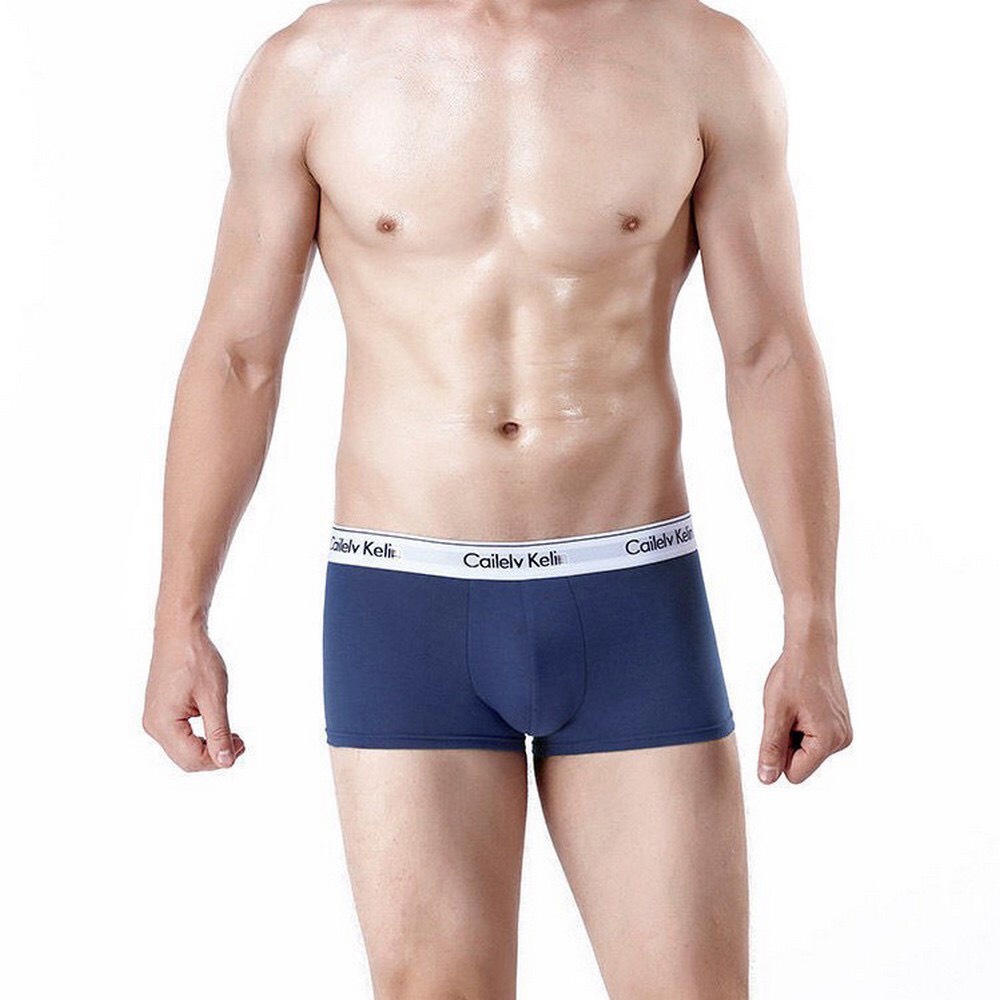Quần Sịp Đùi Nam Cotton Cao Cấp Co Dãn 4 Chiều, Quần Xì Boxer Nam Cotton Thấm Hút Mồ Hôi Kháng Khuẩn C-K-Đ