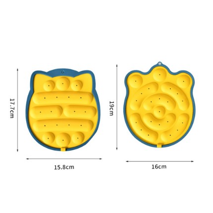 Khuôn silicon làm xúc xích hình con cú