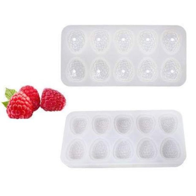 Khuôn silicon quả Mâm xôi