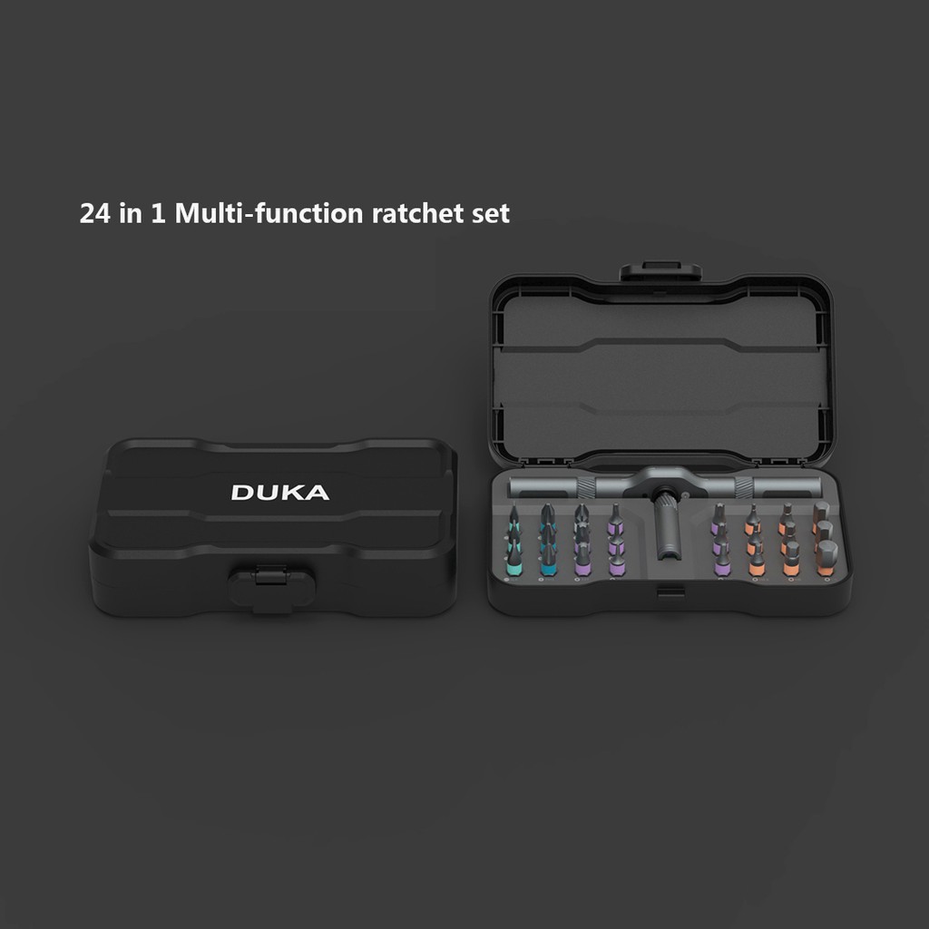 Bộ Dụng Cụ Tua Vít Sửa Chữa Đa Năng 24 chi tiết Trong 1 Xiaomi Youpin Duka AtuMan RS1 chất liệu cao cấp